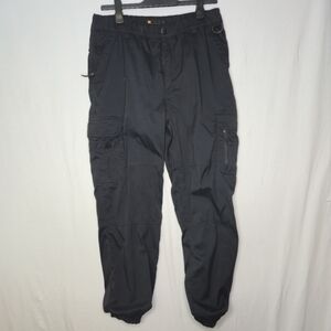 BC Clothing - Black Men's Lined Cargo Pants - Size M 30" Inseam